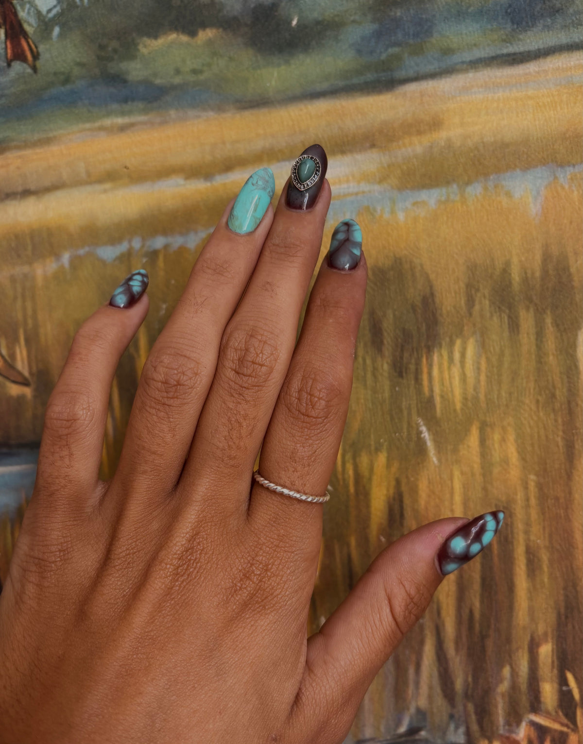 Roped Stacker Ring