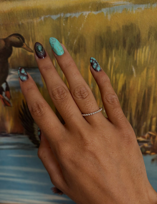 Beaded Stacker Ring