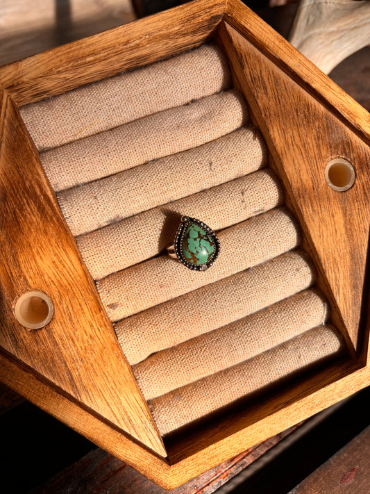 Kingman turquoise ring
