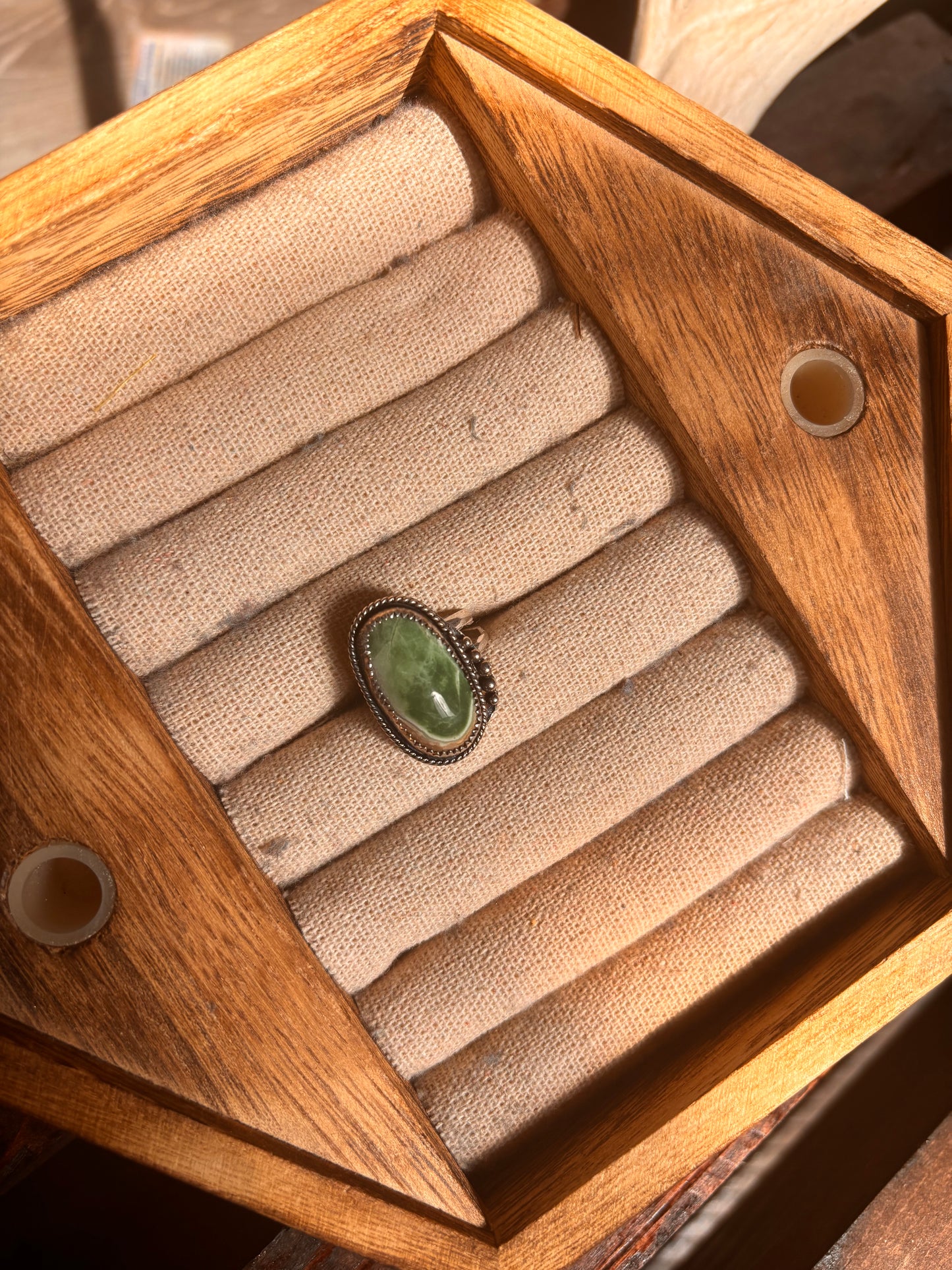 Variscite ring
