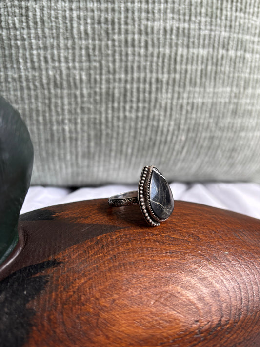 White buffalo ring